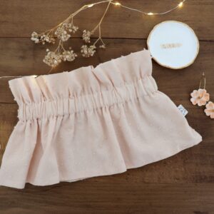 Col amovible plumetis