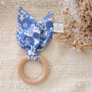 anneau de dentition liberty bleu