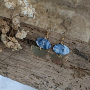 boucles d'oreilles brunera