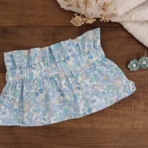 Col amovible liberty bleu ciel