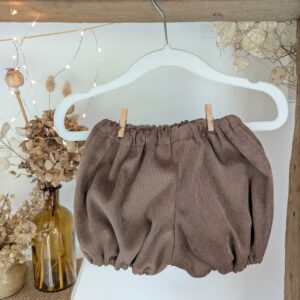 Bloomer velours marron