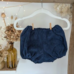Bloomer velours marine