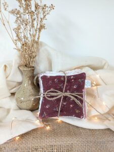 Lingettes fleur rose